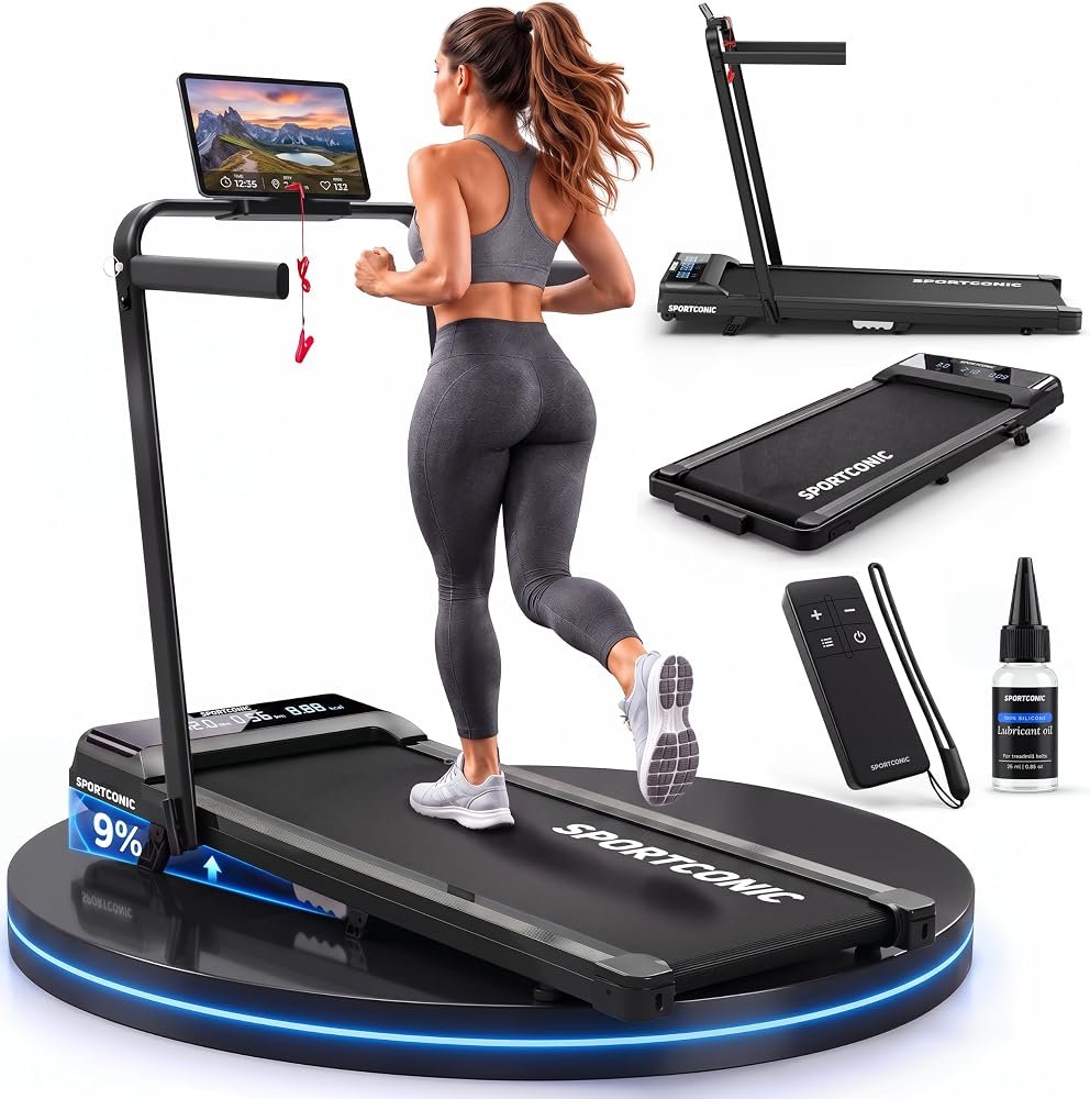 Sportconic P106FA Walking Pad Plegable con Inclinación